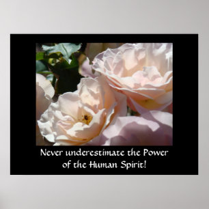 Healing Onderschat nooit de kracht van de Poster