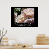 Healing Onderschat nooit de kracht van de Poster (Keuken)