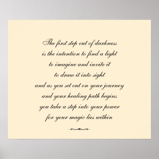 Healing Poster (Voorkant)