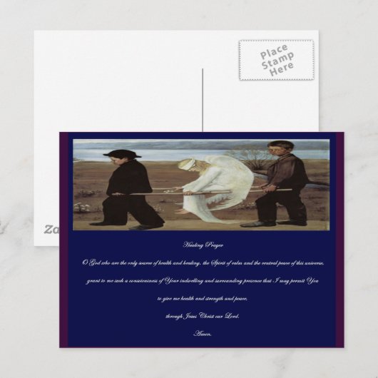 Healing Prayer Briefkaart (Voorkant / Achterkant)