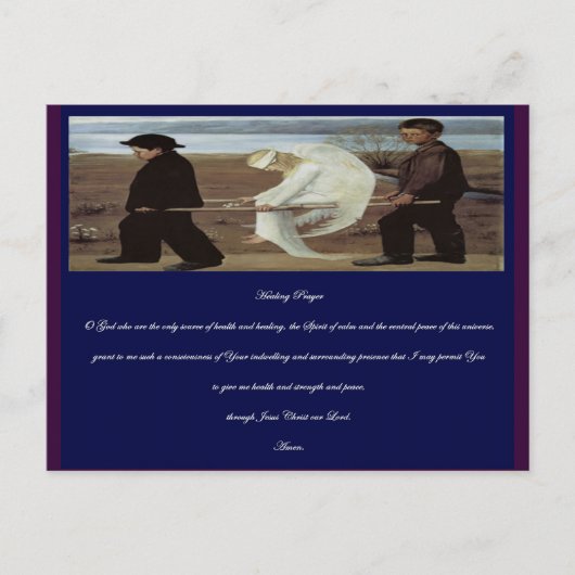 Healing Prayer Briefkaart (Voorkant)