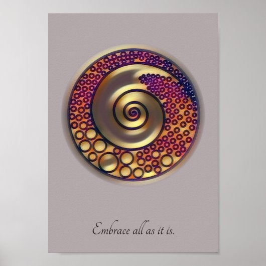 Healing Presence 001 - Poster (Voorkant)