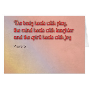 Healing Proverb