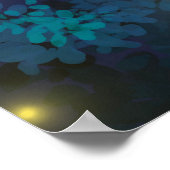 Healing Rabbit Moonlight Mid Autumn Festival Poster (Hoek)