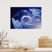 Healing Rays Poster (Keuken)