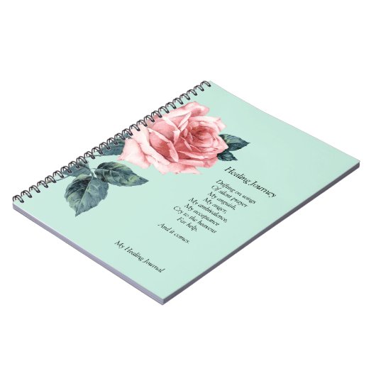 Healing Reis Inspirerend Journaling Notitieboek (Linkerzijde)