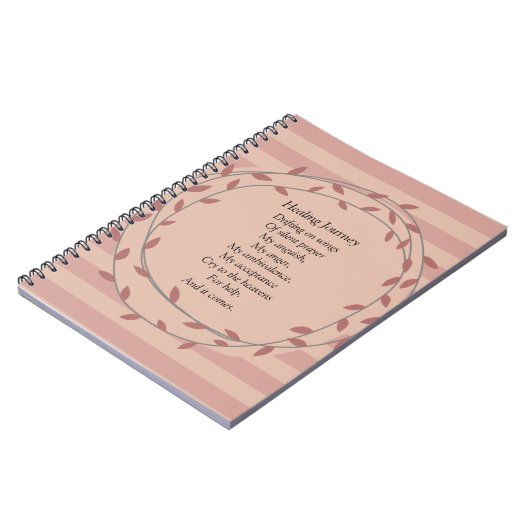 Healing Reis Inspirerend Journaling Notitieboek (Linkerzijde)