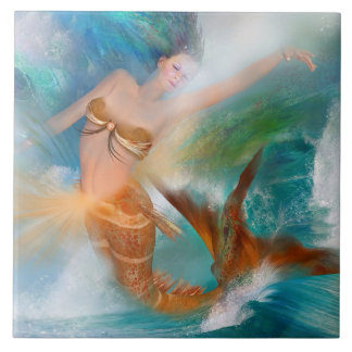 Healing Sacral Goddess Art Tile Tegeltje