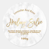  Healing Salve Label (Voorkant)
