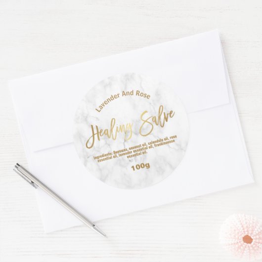  Healing Salve Label (Envelop)