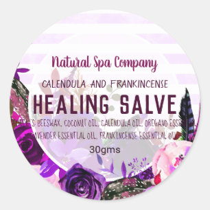 Healing Salve Labels