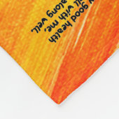 Healing Scripts Bijbel Verse Fleece Blanket (Hoek)