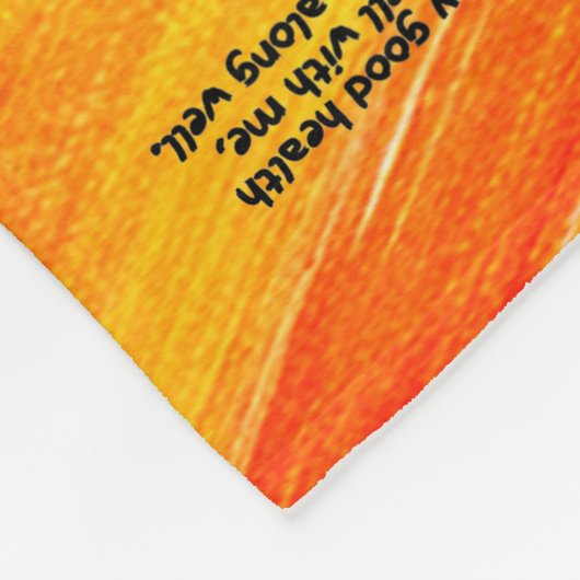 Healing Scripts Bijbel Verse Fleece Blanket Deken (Hoek)