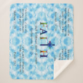 Healing Scripts Faith Blanket Sherpa Deken (Voorkant)
