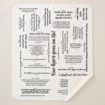 Healing Scriptures Blanket ()