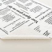 Healing Scriptures Blanket () Sherpa Deken (3/4)