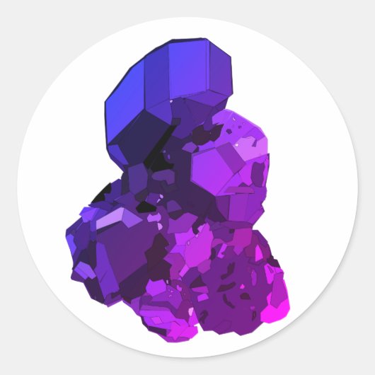 Healing Stone Digital Art Sticker (Voorkant)