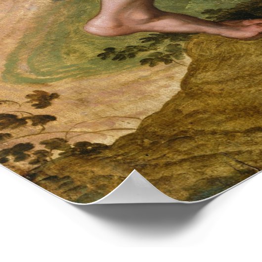 Healing the Paralytic, Netherlands Fine Art Poster (Hoek)