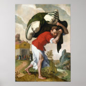 Healing the Paralytic, Netherlands Fine Art Poster (Voorkant)