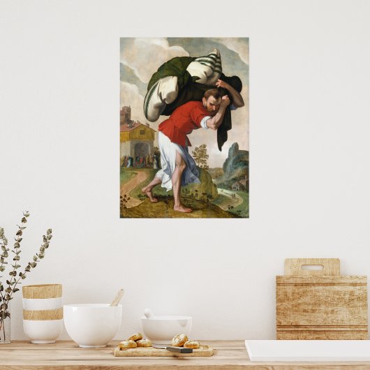 Healing the Paralytic, Netherlands Fine Art Poster (Keuken)