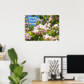 Healing Touch Verpleegsters posters Roze Bloesems (Thuiskantoor)
