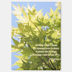 Healing Tree, inspirerend quote - Magneet
