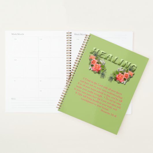 Healing Verse Dag Planner (Display)