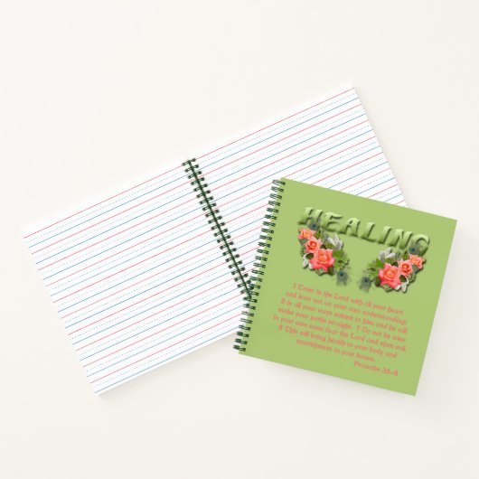 Healing Verse Practice Notitieboek (Binnen)