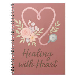 Healing with heart  notitieboek