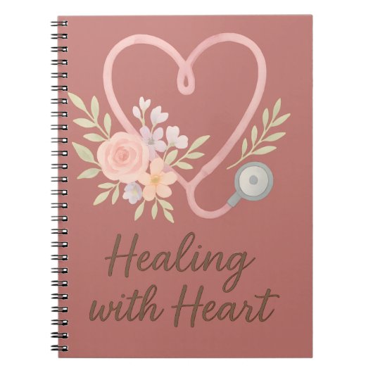 Healing with heart  notitieboek (Voorkant)