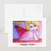 healingcolors holiday postcard feestdagenkaart (Voorkant / Achterkant)