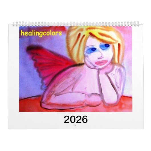 healingcolors kalender 2026 (Hoes)