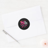 Healkanker Gelooft God Christelijke borstkanker Aw Ronde Sticker (Envelop)