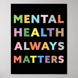 Health Altijd Problemen Bewustzijn Therapeut Poster