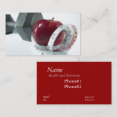 Health and Nutrcion Visitekaartje (Voorkant / Achterkant)