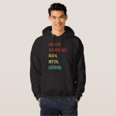 Health Assistant Man Myth Legend  1 Hoodie (Voorkant volledig)