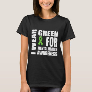 Health Awareness Green Ribbon Ondersteuning T-shirt