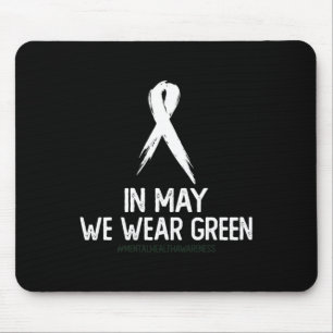 Health Awareness Maand In mei Draag we groen Muismat