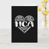 Health Care Aide, gezondheidszorghulp HCA Kaart (Gele Bloem)