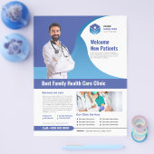Health Care Clinic Service Flyer (Enkel)