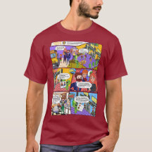 Health Check AI Comics Man T-shirt