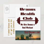Health Club Briefkaart (Voorkant / Achterkant)