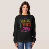 Health Coach Fitness Trui (Voorkant volledig)