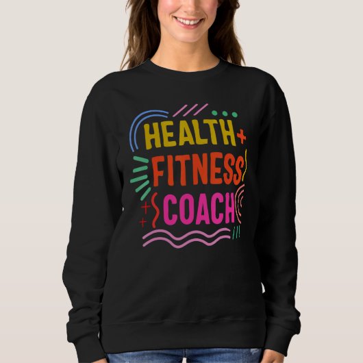 Health Coach Fitness Trui (Voorkant)