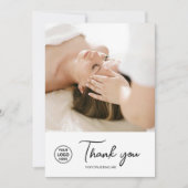 Health Coach Holistic Therapist Bedankkaart (Voorkant)