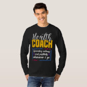 Health Coach Spreading Wellness T-shirt (Voorkant volledig)
