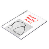 Health Diary 4Henry Notitieboek (Linkerzijde)