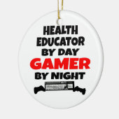 Health Educator Gamer Keramisch Ornament (Links)