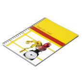 Health Fitness-laptop Notitieboek (Linkerzijde)