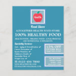 Health Food Store Flyer<br><div class="desc">Health Food Store Logo Advertising Flyers By The Business Card Store.</div>